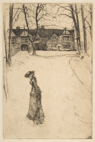 Speke Hall, 1. sz. alkotó: James McNeill Whistler