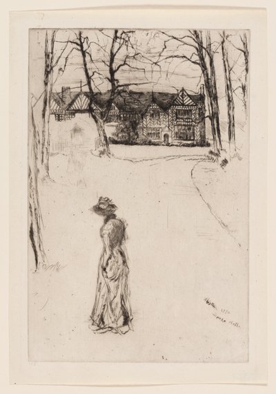 Speke Hall: The Avenue alkotó: James Abbott McNeill Whistler