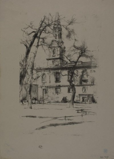 St. Giles-in-the-Fields alkotó: James Abbott McNeill Whistler