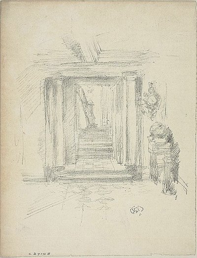 Lépcsőház alkotó: James Abbott McNeill Whistler