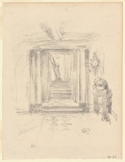 Lépcsőház alkotó: James Abbott McNeill Whistler