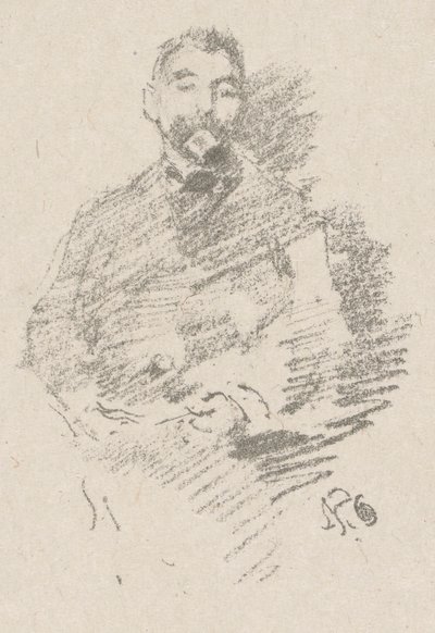 Stephane Mallarme alkotó: James McNeill Whistler