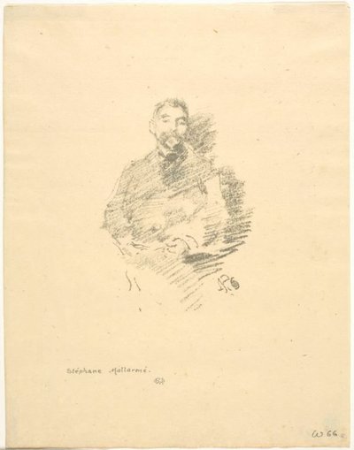 Stephane Mallarme alkotó: James Abbott McNeill Whistler