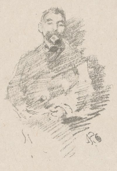 Stephane Mallarme alkotó: James Abbott McNeill Whistler