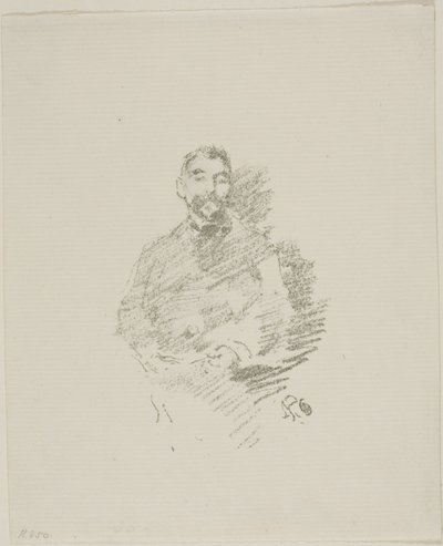 Stephane Mallarme alkotó: James Abbott McNeill Whistler