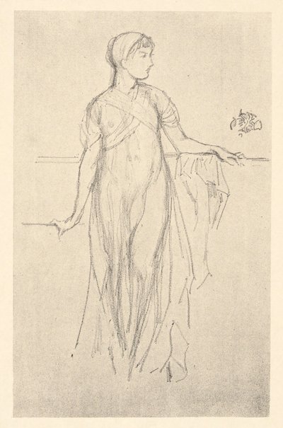 Tanulmány, klasszikus figura alkotó: James Abbott McNeill Whistler