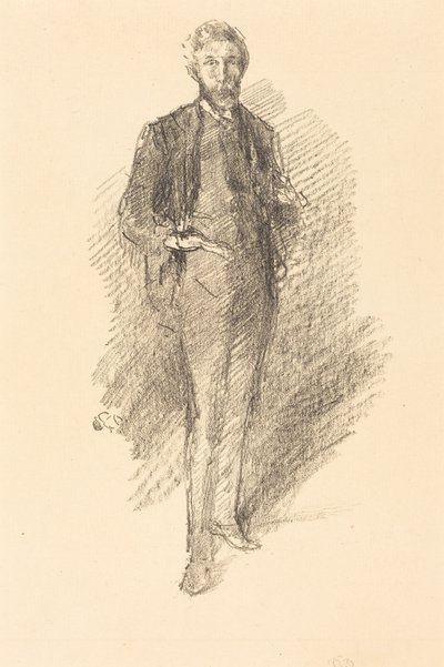 Tanulmány: Joseph Pennell alkotó: James McNeill Whistler