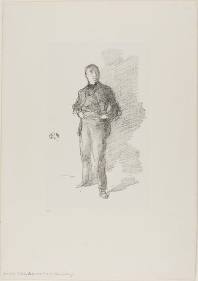 1. számú tanulmány: Mr. Thomas Way alkotó: James Abbott McNeill Whistler