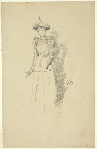 Velúr kesztyű alkotó: James Abbott McNeill Whistler