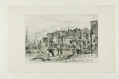 Temzei rendőrség alkotó: James Abbott McNeill Whistler