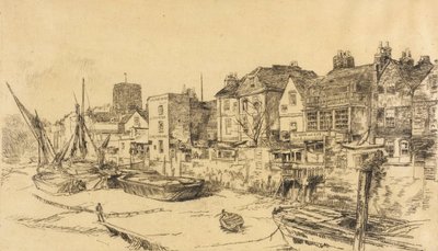 „Ádám és Éva”, Old Chelsea alkotó: James McNeill Whistler
