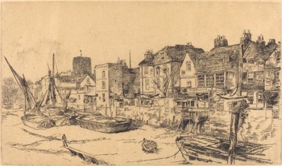 Az „Ádám és Éva”, Old Chelsea alkotó: James Abbott McNeill Whistler