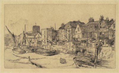 Az „Ádám és Éva”, Old Chelsea alkotó: James Abbott McNeill Whistler