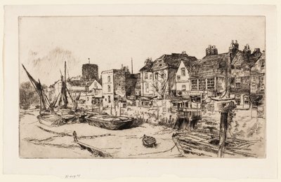 Az "Ádám és Éva", Old Chelsea alkotó: James Abbott McNeill Whistler