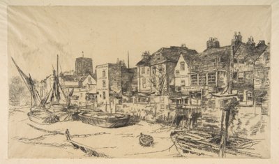 Az „Ádám és Éva”, Old Chelsea alkotó: James McNeill Whistler