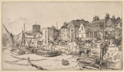 „Ádám és Éva”, Old Chelsea alkotó: James McNeill Whistler