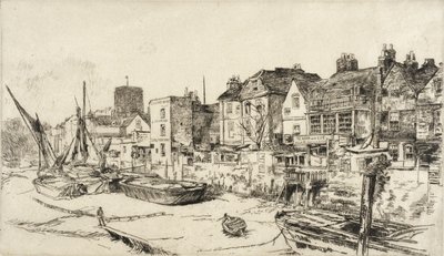„Ádám és Éva”, Old Chelsea alkotó: James McNeill Whistler