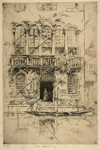 Az erkély alkotó: James Abbott McNeill Whistler