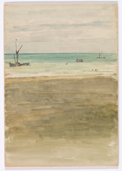 A fürdőzők alkotó: James Abbott McNeill Whistler