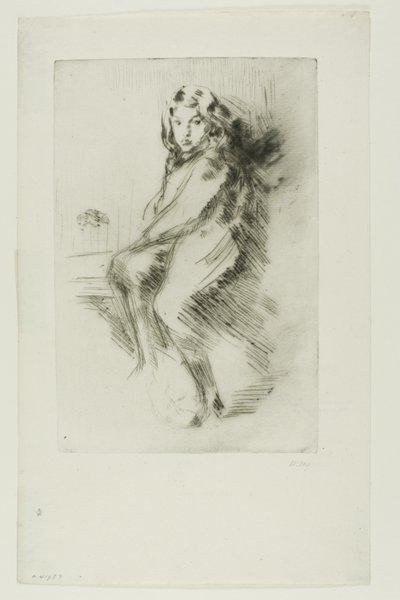 A fiú (Charlie Hanson) alkotó: James Abbott McNeill Whistler