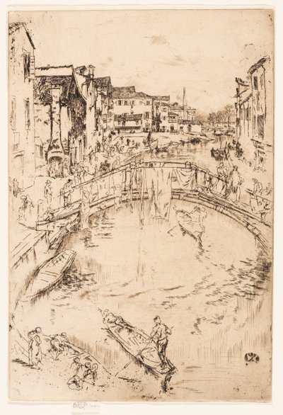 A híd, Santa Marta alkotó: James Abbott McNeill Whistler