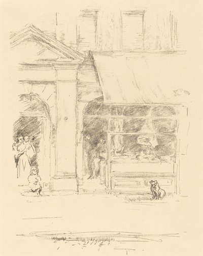 A hentes kutyája alkotó: James Abbott McNeill Whistler