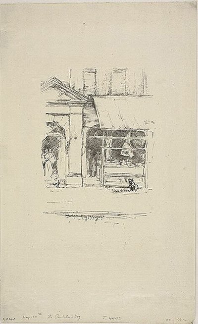 A hentes kutyája alkotó: James McNeill Whistler