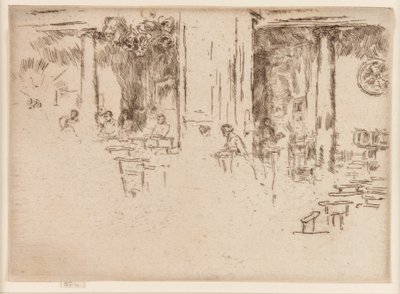 A templom – Brüsszel (imádás) alkotó: James Abbott McNeill Whistler
