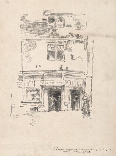 Az órakészítők, Paimpol alkotó: James McNeill Whistler