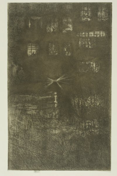 A Táncház: Noktürn alkotó: James Abbott McNeill Whistler