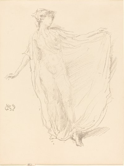 A Táncoló Lány alkotó: James Abbott McNeill Whistler