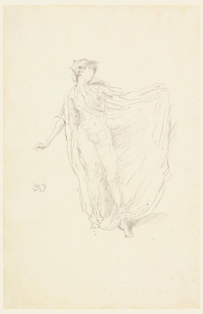 A Táncoló Lány alkotó: James Abbott McNeill Whistler
