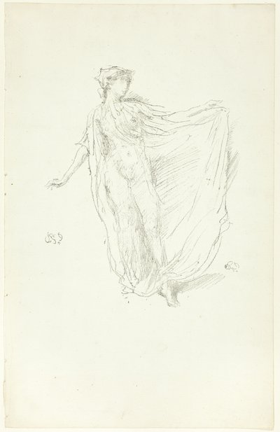 A Táncoló Lány alkotó: James Abbott McNeill Whistler