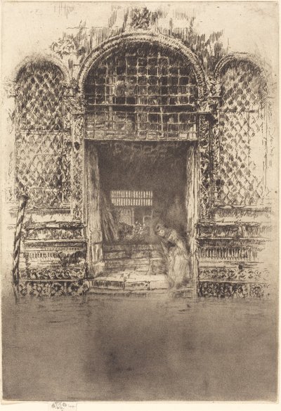 Az ajtó alkotó: James Abbott McNeill Whistler