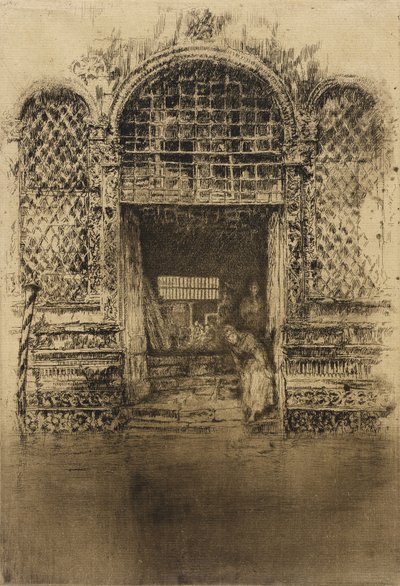 Az ajtónyílás alkotó: James McNeill Whistler