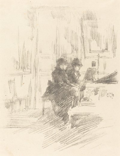 A Duett, 2. sz alkotó: James Abbott McNeill Whistler