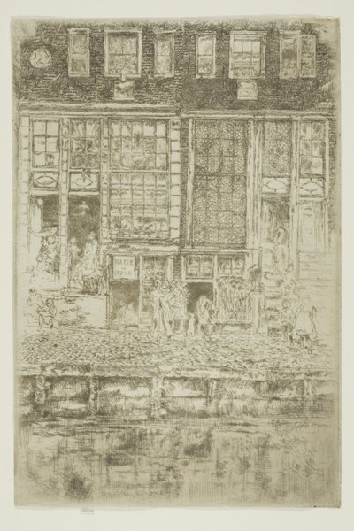 A hímzett függöny alkotó: James Abbott McNeill Whistler