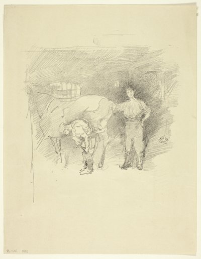 A patkolókovácsok alkotó: James Abbott McNeill Whistler