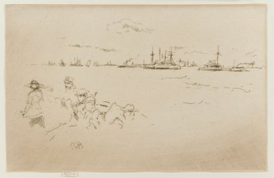 A flotta: Monitorok alkotó: James Abbott McNeill Whistler