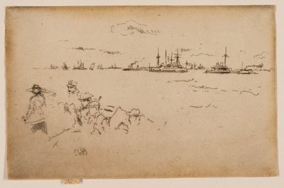 A flotta: Monitorok alkotó: James Abbott McNeill Whistler