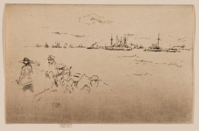 A flotta: Monitorok alkotó: James Abbott McNeill Whistler