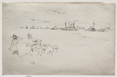 A flotta: Monitork alkotó: James McNeill Whistler