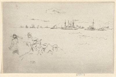 A flotta: Monitorok, a jubileumi készletből alkotó: James Abbott McNeill Whistler