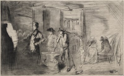 A kovácsműhely alkotó: James McNeill Whistler