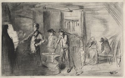 A kovácsműhely alkotó: James McNeill Whistler
