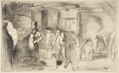A kovácsműhely alkotó: James McNeill Whistler