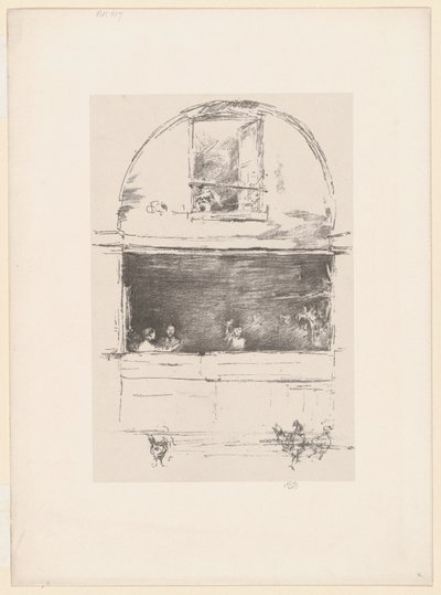 The Forge, Passage du Dragon alkotó: James Abbott McNeill Whistler
