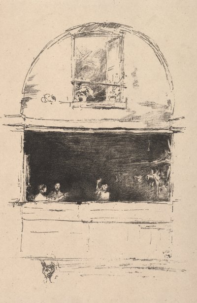 A Kovácsműhely, a Sárkány-átjáró alkotó: James McNeill Whistler