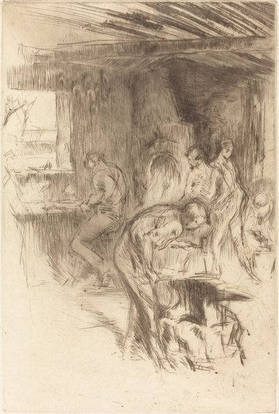 A kis kovácsműhely alkotó: James Abbott McNeill Whistler
