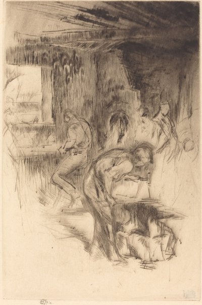 A kis kovácsműhely alkotó: James Abbott McNeill Whistler